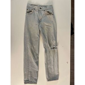 VTG Levi's‎ Blue Jeans Youth Waist 23" x27" Inseam